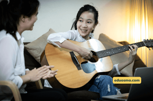 belajar gitar dengan tutor eduosmo